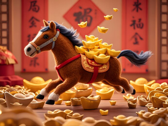 金马送福迎新年