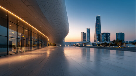 未来都市黎明广场  