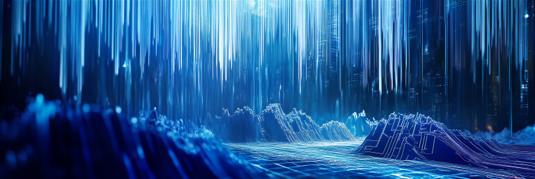 梦幻冰天雪地场景
