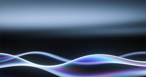 抽象流体流动深邃暗色背景