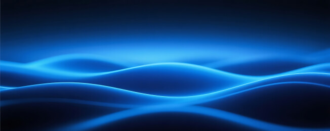 抽象流体流动深邃蓝色背景