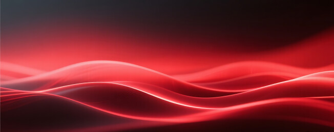 抽象流体流动深邃红色背景