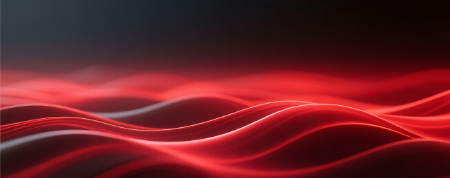 抽象流体流动深邃红色背景