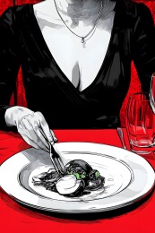 晚宴中闪耀的珠宝项链