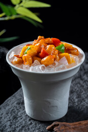 冰镇甜酸酥脆咕噜肉