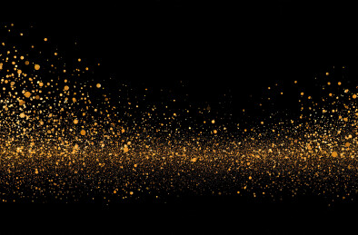 黑色背景下的气泡特写镜头