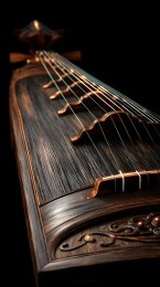 古筝特写