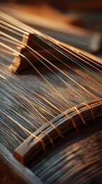 古筝特写