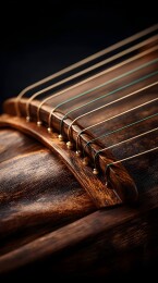 古琴特写