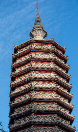 中国北京通州三教庙-燃灯佛舍利塔