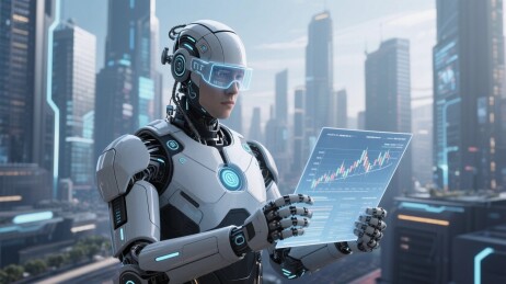 机器人持平板数据分析​​