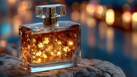 香水瓶中的星光闪烁