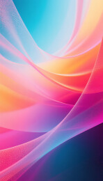 多巴胺色系渐变分层噪杂丝绸纹理背景