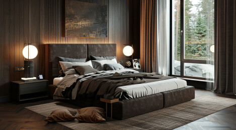 卧室空间的静奢絮语