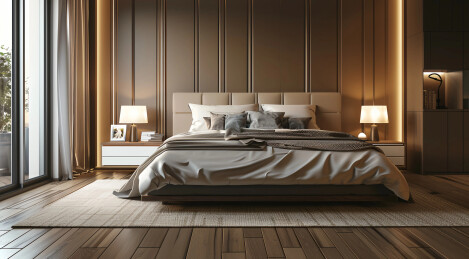 卧室空间的静奢絮语