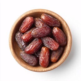 木碗中的美味椰枣