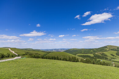 河北百里天路草原景观