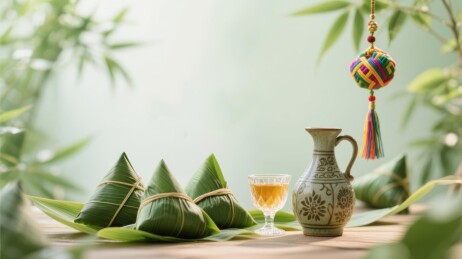 粽礼清新端午场景