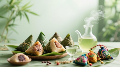 粽礼清新端午场景