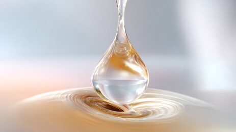 水滴瞬间凝固之美