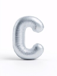 银色字母铝膜气球