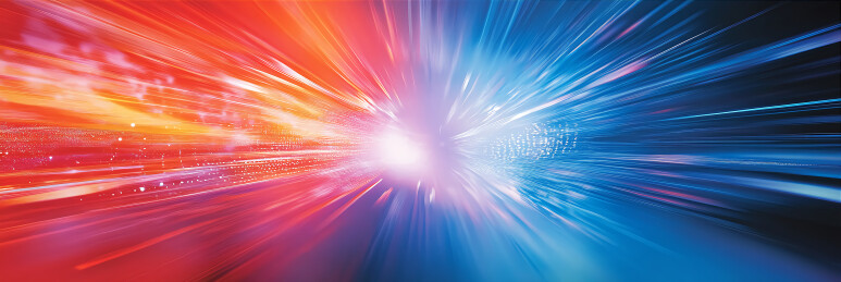 数据流光束轨迹科技感背景