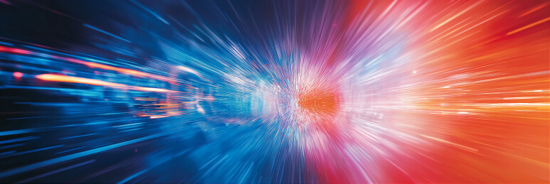 数据流光束轨迹科技感背景