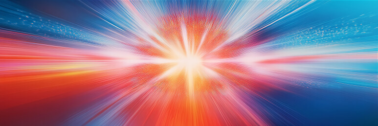 数据流光束轨迹科技感背景