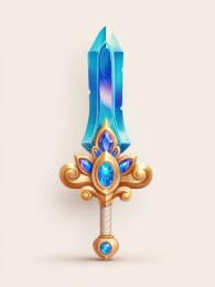 闪耀宝石的魔法剑