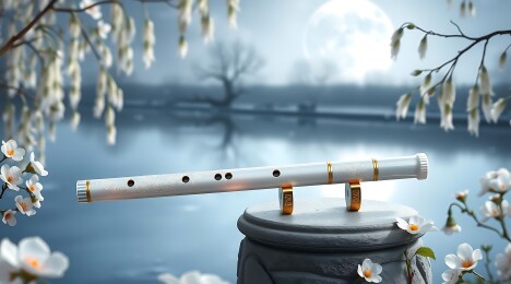 笛韵花影