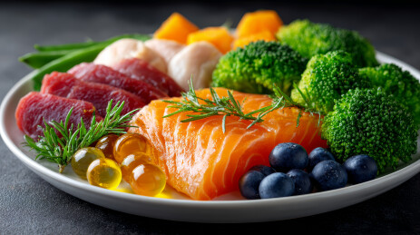 健康轻食的色彩盛宴