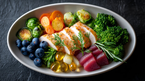 健康轻食的色彩盛宴