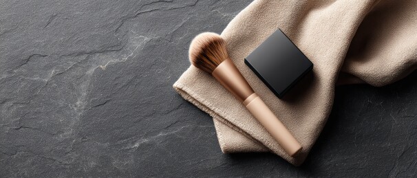 粉刷与粉饼的优雅搭配