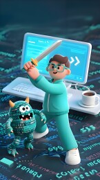 程序员宝剑指令大战bug