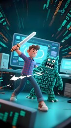 程序员宝剑指令大战bug