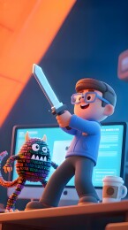 程序员宝剑指令大战bug