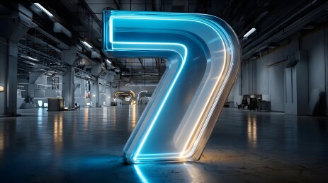 科幻数字7工业风场景