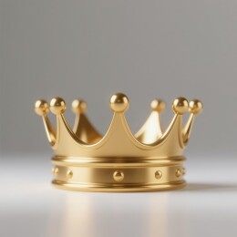 金色皇冠尊贵装饰场景