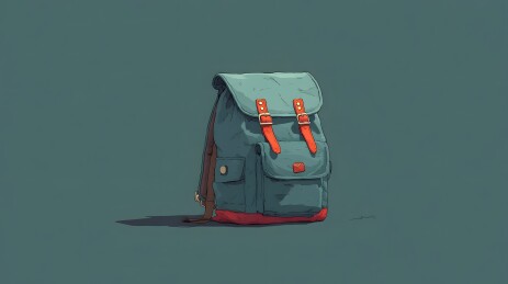 复古背包设计