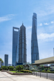 上海陆家嘴摩天大楼