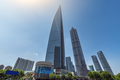 上海陆家嘴摩天大楼