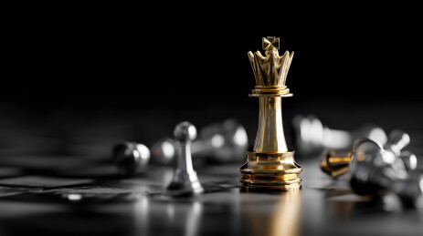 金色国王统治棋盘