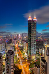 深圳地王大厦夜景