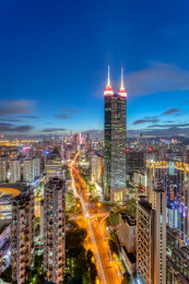深圳地王大厦夜景