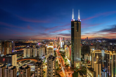 深圳地王大厦夜景
