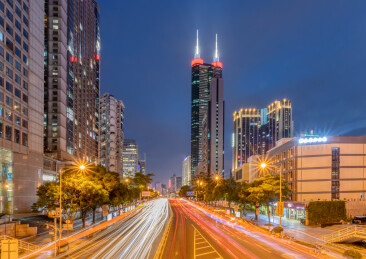 深圳地王大厦夜景