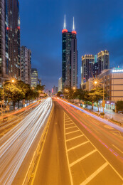 深圳地王大厦夜景