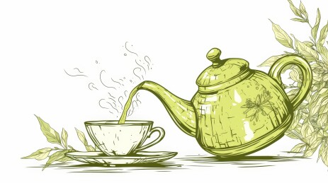 茶香氤氲的静谧时光
