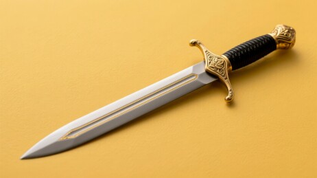 宝剑复古感展示场景