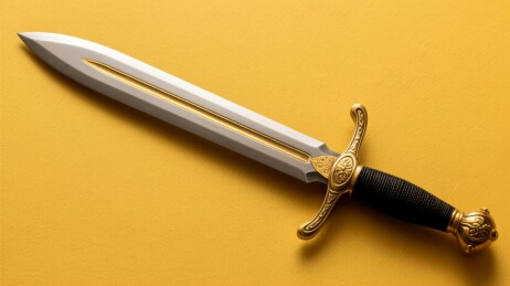 宝剑复古感展示场景